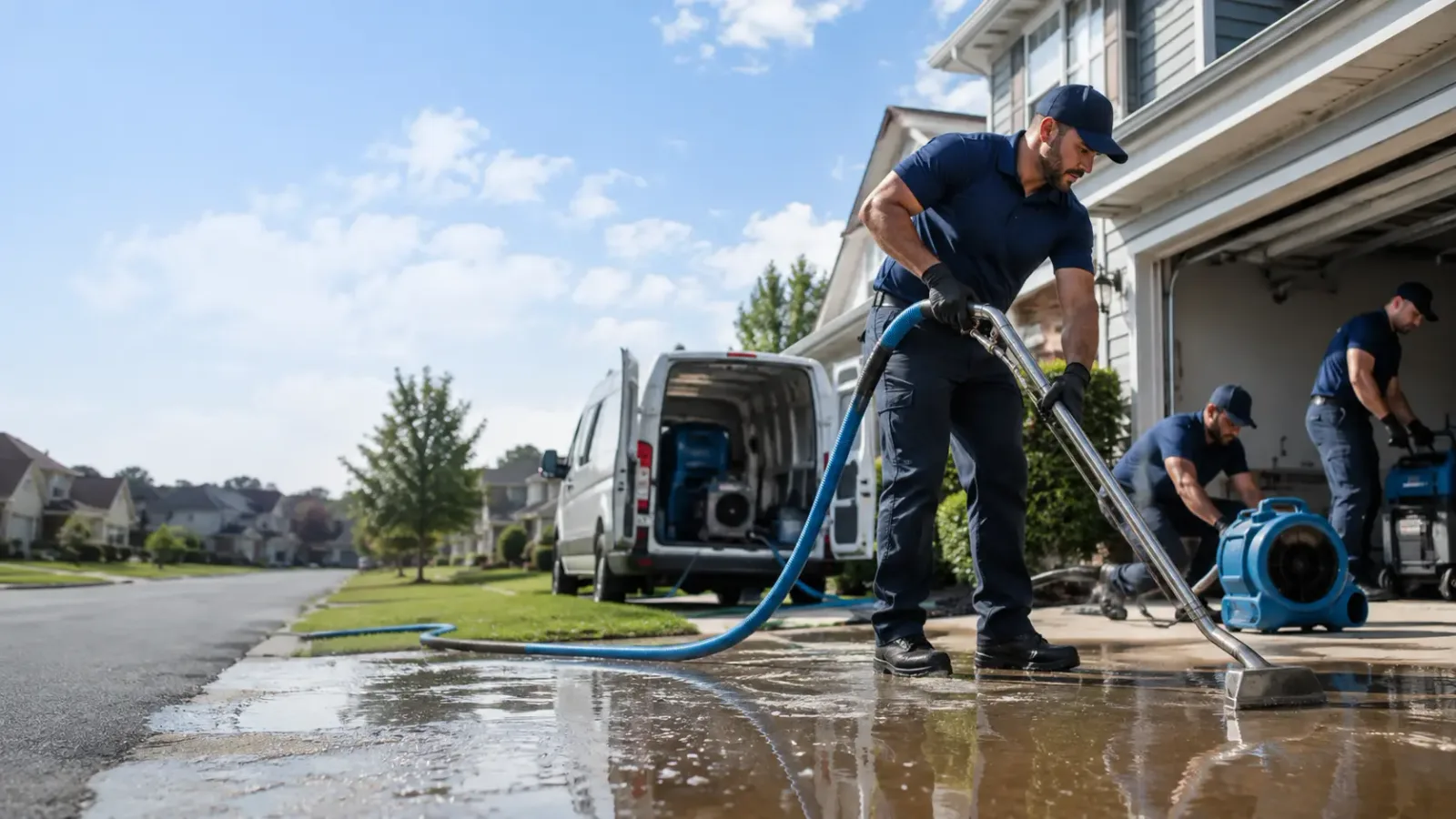 Flood Damage Restoration in Monrovia, IN